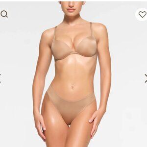 NWT SKIMS Ultimate Collection Push Up Plunge Clay Nude size 34B